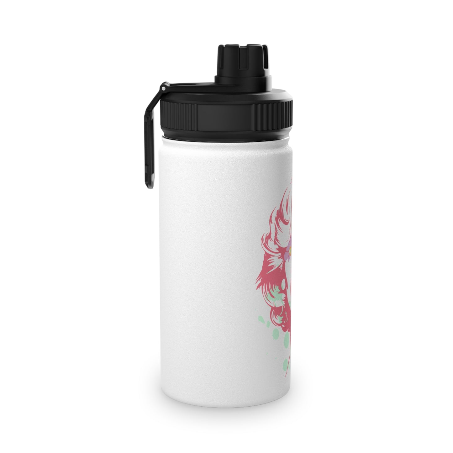 Norma Graffiti Stainless Steel Water Bottle, Standard Lid EU