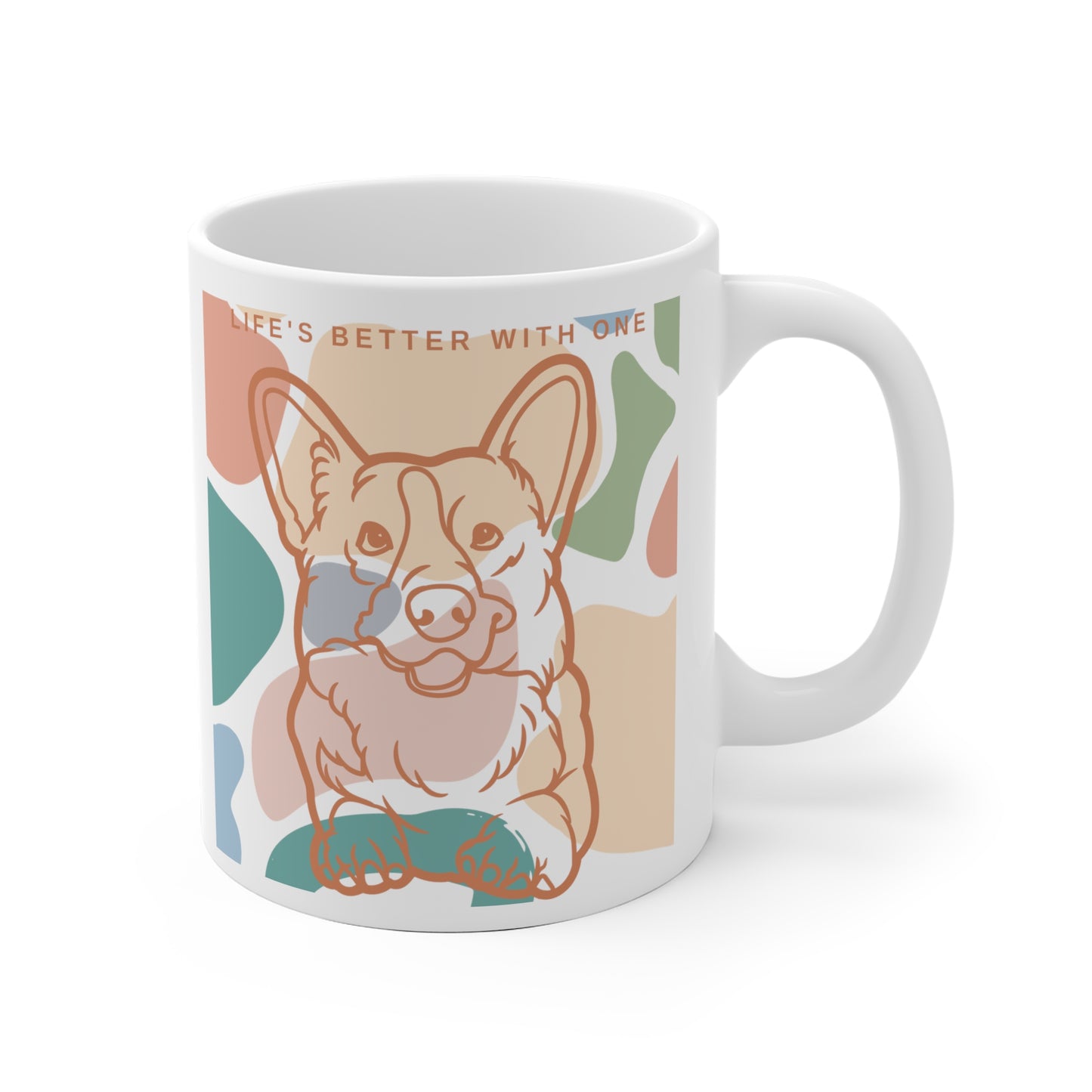 Cute Corgi Mug 11oz EU