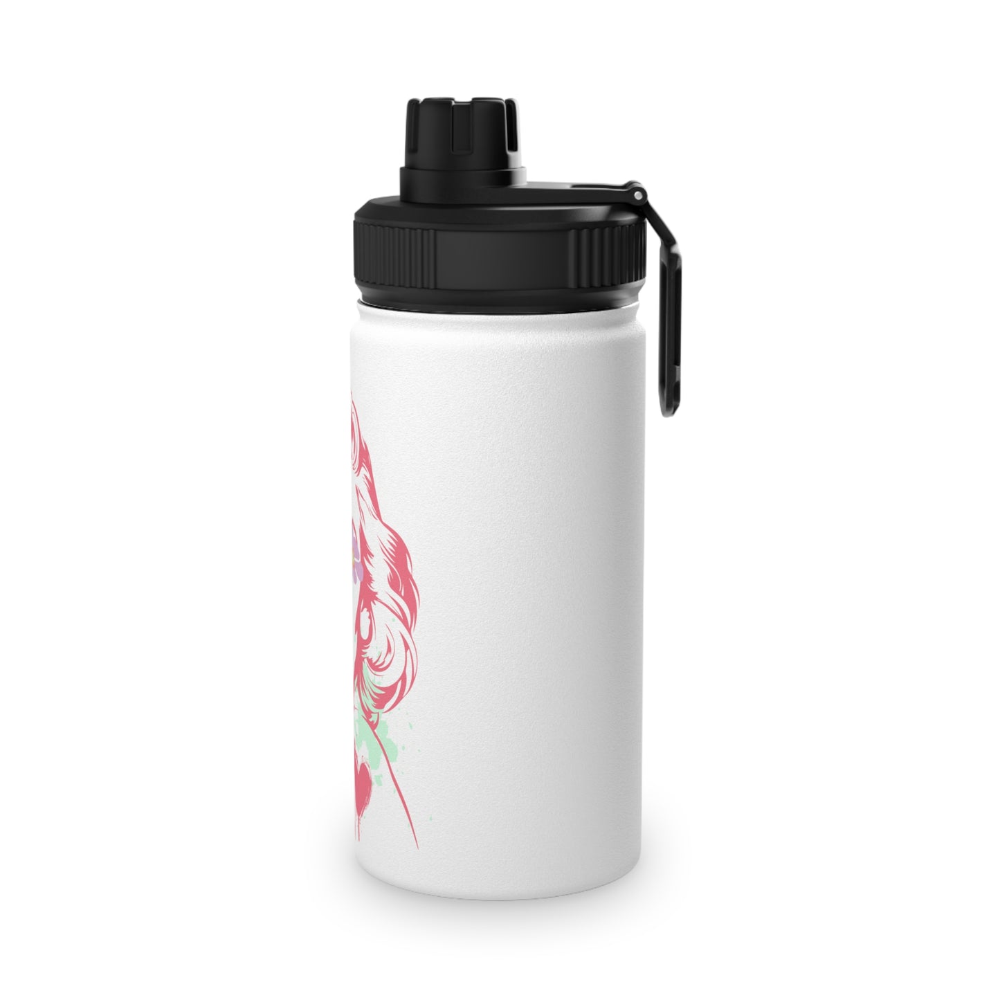 Norma Graffiti Stainless Steel Water Bottle, Standard Lid EU