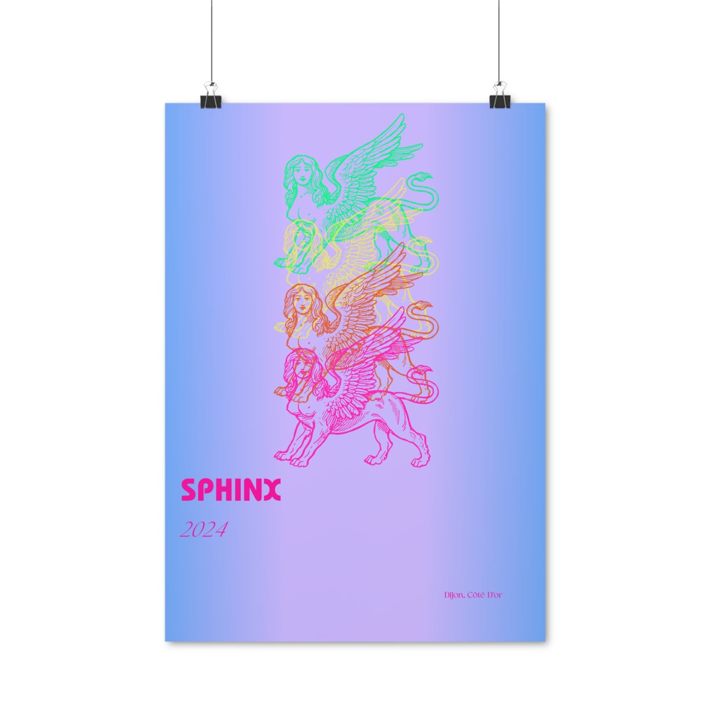 Sphinx Vertical Posters EU