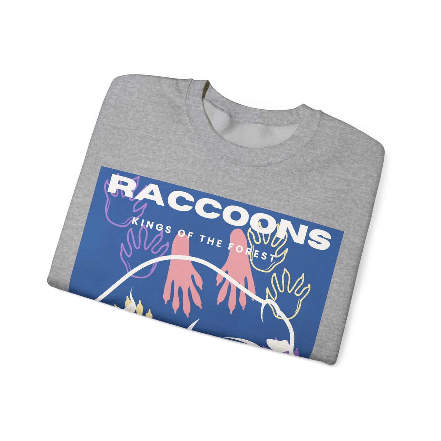 Kings of City Forest Raccoons Unisex Heavy Blend™ Crewneck Sweatshirt EU