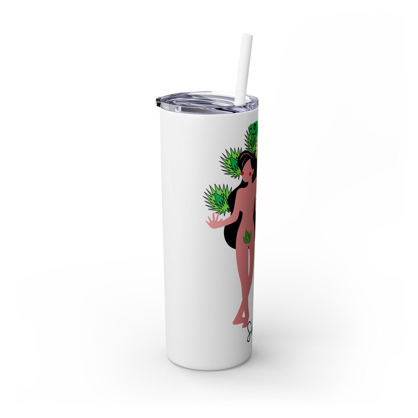 Eve She Ate Tumbler with Straw, 20oz