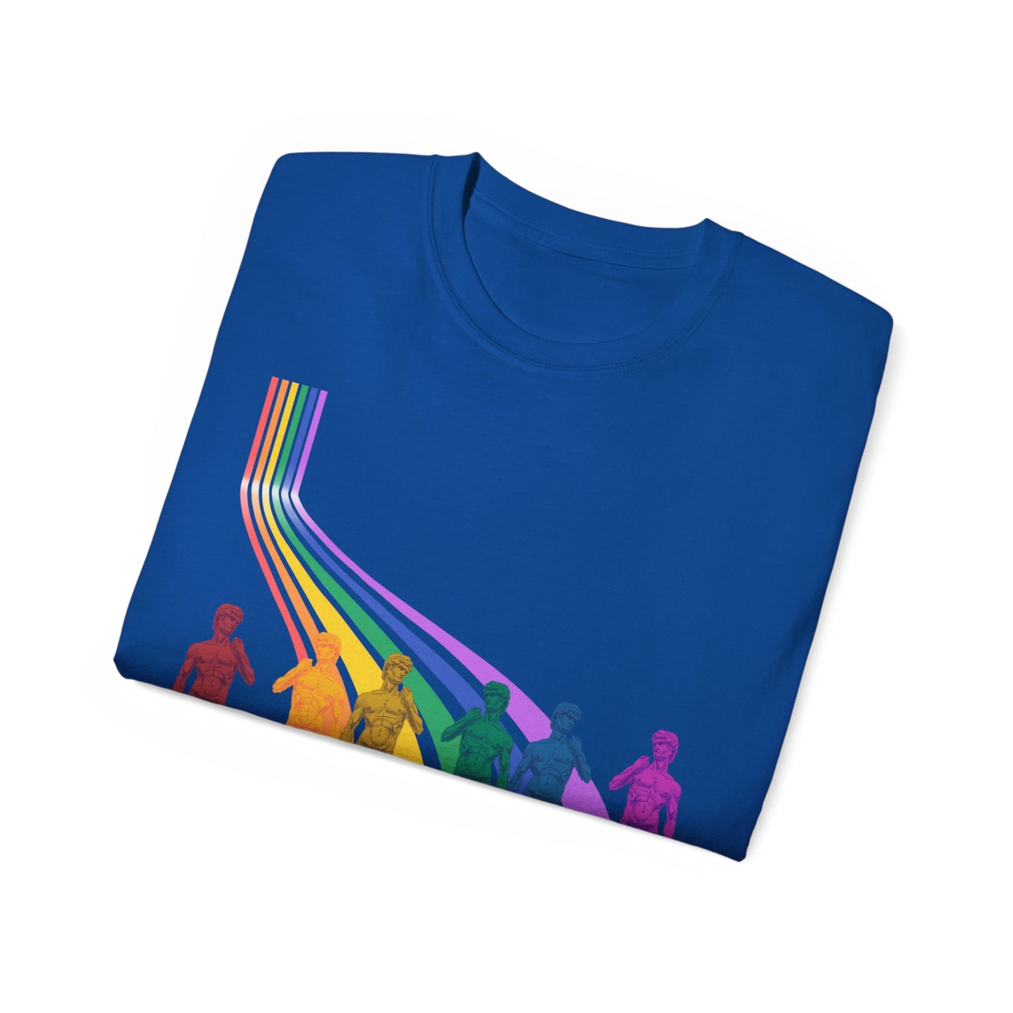 Camiseta unisex de algodón ultra fino Davey Pride de la UE