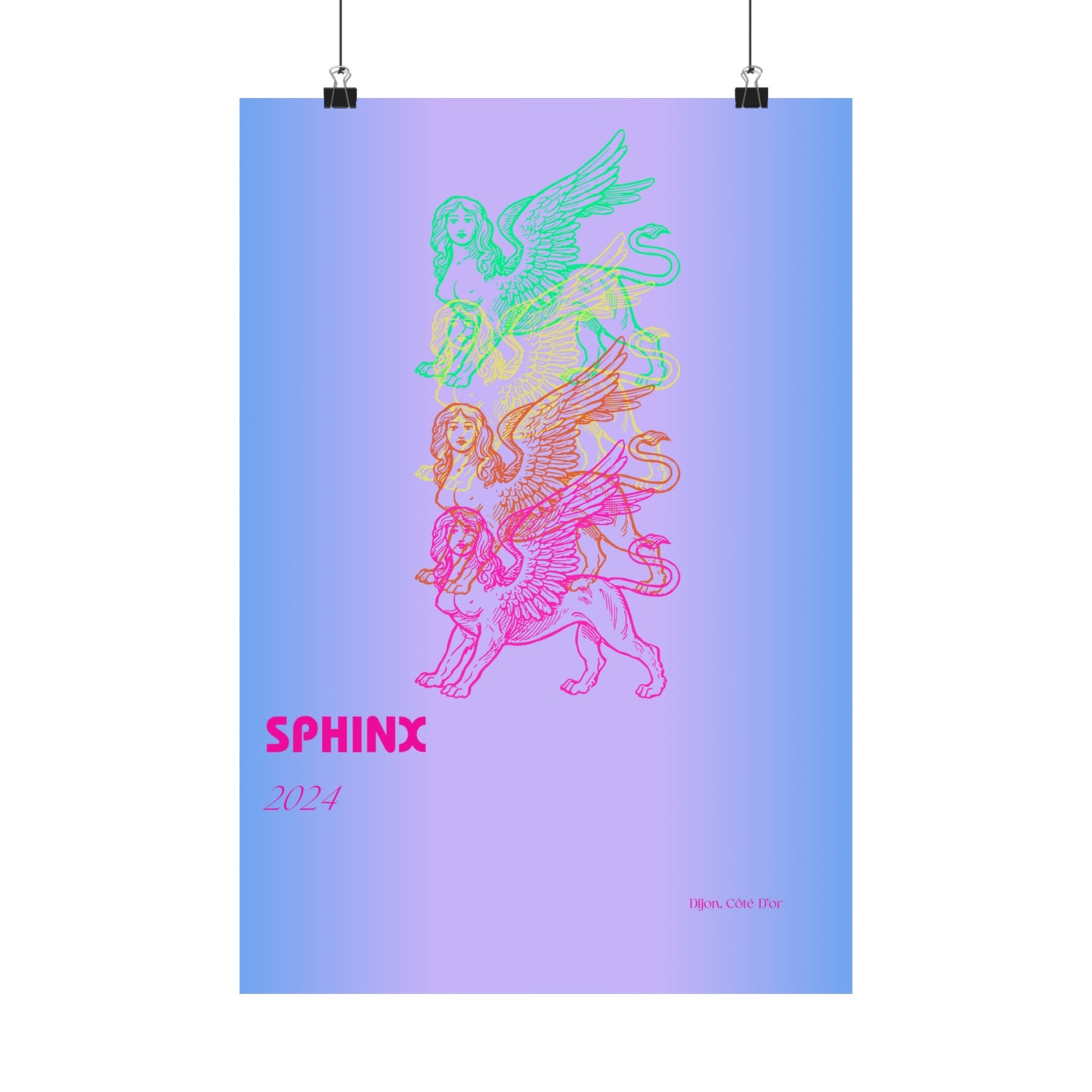 Sphinx Vertical Posters